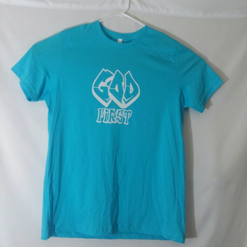 GOD FIRST  Custom tshirts  on Bella Canvas unisex